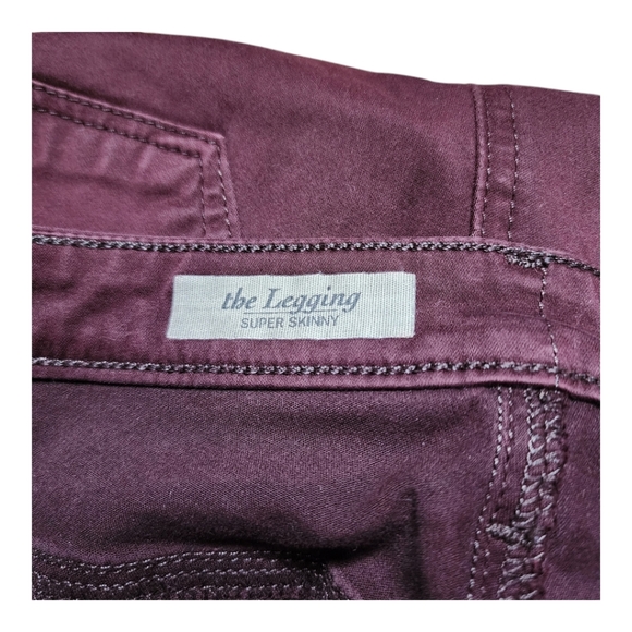 Adriano Goldschmied Soft Denim Super Skinny Jeans Size 27 Plum - Picture 6 of 6